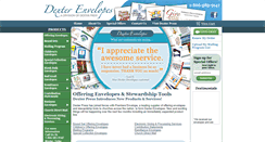 Desktop Screenshot of dexterenvelopes.com